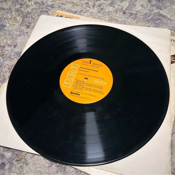Jimmy Dean - Everbody Knows- vintage vinyl record from 1971 - Picture 7 of 9